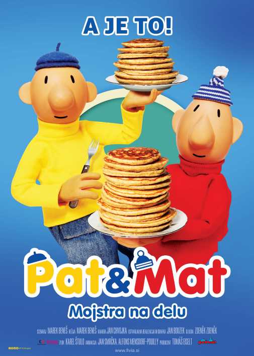Prikazna: OTROŠKI ABONMA: Pat in Mat: Mojstri na delu