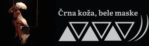 Črna koža bele maske - banner