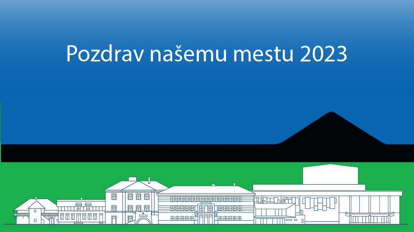 Dekoracija - Pozdrav našemu mestu