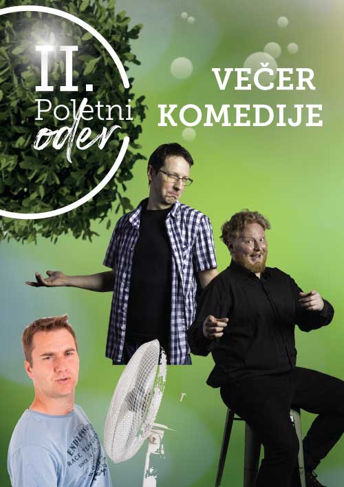 Večer komedije – Admir Baltić, Alen Borišek in Matej Pušnik