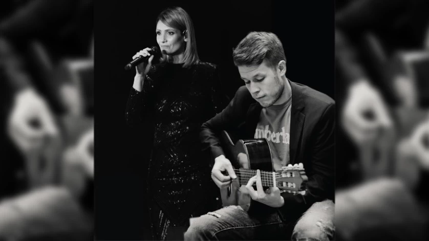 dekoracija za koncert Duo Florei