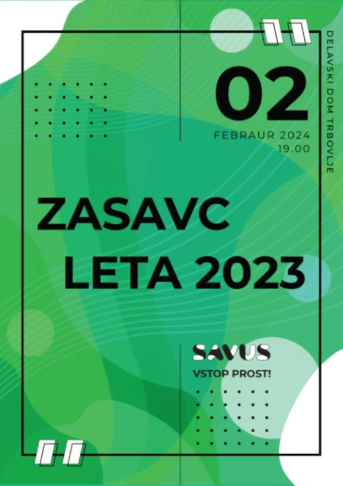 Zasavc leta 2023