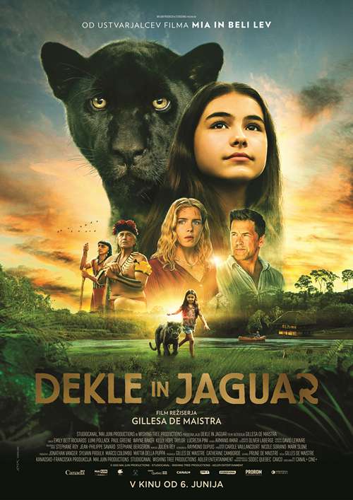 Dekle in jaguar