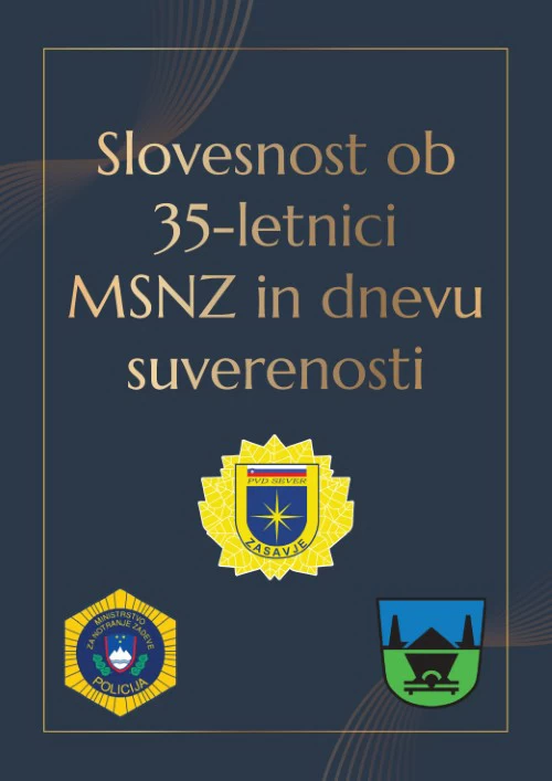 Koncert Policijskega orkestra ob dnevu suverenosti in 35-letnici MSNZ