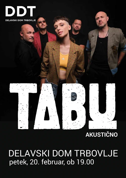 Tabu akustično - prikazna slika