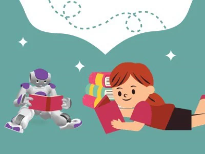 prikazna slika S knjigo v kino