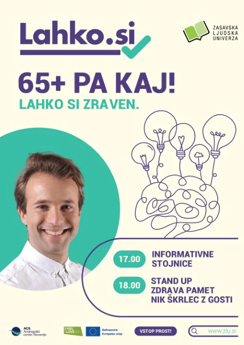 65+ pa kaj! Lahko si zraven.