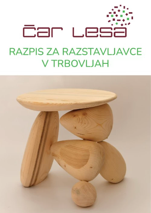 Povabilo za sodelovanje na razstavi Čar lesa 2026 v Trbovljah