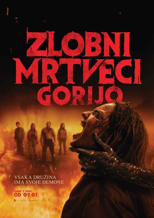 Zlobni mrtveci gorijo