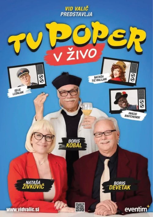 Komedija TV Poper v živo